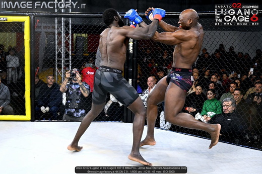 2023-12-02 Lugano in the Cage 6 19716 MMA Pro - Jemie Mike Stewart-Amadoudiama Diop
